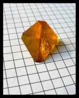 Dice : Dice - 4D - Precision Clear Amber
